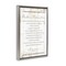 Stupell Industries Padre Nuestro Oración Framed Floater Canvas Wall Art